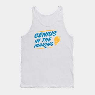 Genius In The Making Funny Social Distancing Gifts Tank Top